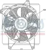 Lüfter, Motorkühlung 12 V NISSENS 85622 Bild Lüfter, Motorkühlung 12 V NISSENS 85622