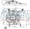 Lüfter, Motorkühlung 12 V NISSENS 85768 Bild Lüfter, Motorkühlung 12 V NISSENS 85768