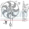 Lüfter, Motorkühlung 12 V NISSENS 85777 Bild Lüfter, Motorkühlung 12 V NISSENS 85777