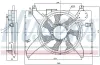 Lüfter, Motorkühlung 12 V NISSENS 85884 Bild Lüfter, Motorkühlung 12 V NISSENS 85884