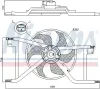 Lüfter, Motorkühlung 12 V NISSENS 85927 Bild Lüfter, Motorkühlung 12 V NISSENS 85927