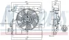 Lüfter, Motorkühlung 12 V NISSENS 85939 Bild Lüfter, Motorkühlung 12 V NISSENS 85939