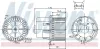 Innenraumgebläse 12 V NISSENS 87061 Bild Innenraumgebläse 12 V NISSENS 87061