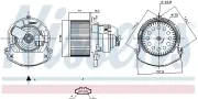 Innenraumgebläse 12 V NISSENS 871026