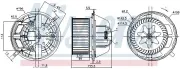 Innenraumgebläse 12 V 12 V NISSENS 87431