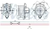 Innenraumgebläse 12 V NISSENS 87287 Bild Innenraumgebläse 12 V NISSENS 87287
