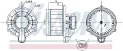 Innenraumgebläse 12 V NISSENS 87569