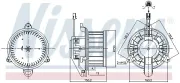 Innenraumgebläse NISSENS 87579