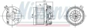 Innenraumgebläse 12 V NISSENS 87619