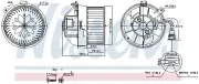 Innenraumgebläse 12 V NISSENS 87628