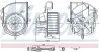 Innenraumgebläse 12 V NISSENS 87651 Bild Innenraumgebläse 12 V NISSENS 87651