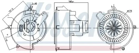 Kompressor, Klimaanlage 12 V 12 V NISSENS 890234 Bild Kompressor, Klimaanlage 12 V 12 V NISSENS 890234