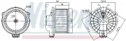 Innenraumgebläse 12 V NISSENS 87717