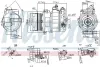 Kompressor, Klimaanlage 12 V NISSENS 890304 Bild Kompressor, Klimaanlage 12 V NISSENS 890304