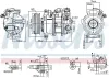 Kompressor, Klimaanlage 12 V NISSENS 890595 Bild Kompressor, Klimaanlage 12 V NISSENS 890595