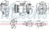 Kompressor, Klimaanlage 12 V NISSENS 890653 Bild Kompressor, Klimaanlage 12 V NISSENS 890653