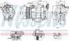 Kompressor, Klimaanlage 12 V NISSENS 891016