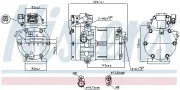 Kompressor, Klimaanlage NISSENS 891020