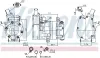 Kompressor, Klimaanlage NISSENS 891066