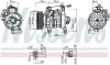 Kompressor, Klimaanlage 12 V NISSENS 891130