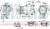 Kompressor, Klimaanlage 12 V NISSENS 89234 Bild Kompressor, Klimaanlage 12 V NISSENS 89234