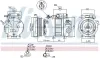 Kompressor, Klimaanlage 12 V NISSENS 89293 Bild Kompressor, Klimaanlage 12 V NISSENS 89293