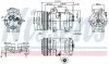 Kompressor, Klimaanlage 12 V NISSENS 89317 Bild Kompressor, Klimaanlage 12 V NISSENS 89317