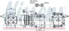 Kompressor, Klimaanlage 12 V NISSENS 89358 Bild Kompressor, Klimaanlage 12 V NISSENS 89358