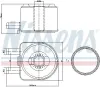 Ölkühler, Motoröl NISSENS 90603 Bild Ölkühler, Motoröl NISSENS 90603