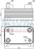 Ölkühler, Automatikgetriebe NISSENS 90747 Bild Ölkühler, Automatikgetriebe NISSENS 90747