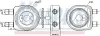 Ölkühler, Motoröl NISSENS 90780 Bild Ölkühler, Motoröl NISSENS 90780