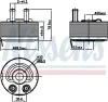 Ölkühler, Motoröl NISSENS 90793 Bild Ölkühler, Motoröl NISSENS 90793