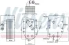 Ölkühler, Motoröl NISSENS 90805 Bild Ölkühler, Motoröl NISSENS 90805