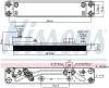 Ölkühler, Automatikgetriebe NISSENS 90837 Bild Ölkühler, Automatikgetriebe NISSENS 90837