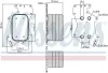 Ölkühler, Motoröl NISSENS 90911 Bild Ölkühler, Motoröl NISSENS 90911