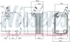 Ölkühler, Motoröl NISSENS 90917 Bild Ölkühler, Motoröl NISSENS 90917