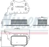 Ölkühler, Motoröl NISSENS 90920 Bild Ölkühler, Motoröl NISSENS 90920