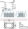 Ölkühler, Motoröl NISSENS 90921 Bild Ölkühler, Motoröl NISSENS 90921