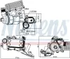 Ölkühler, Motoröl NISSENS 90924 Bild Ölkühler, Motoröl NISSENS 90924