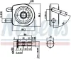 Ölkühler, Automatikgetriebe NISSENS 91102 Bild Ölkühler, Automatikgetriebe NISSENS 91102