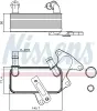 Ölkühler, Automatikgetriebe NISSENS 91129 Bild Ölkühler, Automatikgetriebe NISSENS 91129