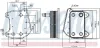 Ölkühler, Motoröl NISSENS 91166 Bild Ölkühler, Motoröl NISSENS 91166