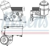 Ölkühler, Motoröl NISSENS 91310