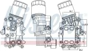 Ölkühler, Motoröl NISSENS 91311