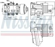 Ölkühler, Motoröl NISSENS 91315