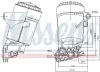 Ölkühler, Motoröl NISSENS 91338 Bild Ölkühler, Motoröl NISSENS 91338