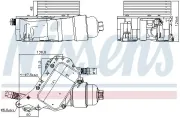 Ölkühler, Motoröl NISSENS 91339