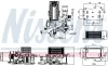 Ölkühler, Motoröl NISSENS 91498 Bild Ölkühler, Motoröl NISSENS 91498