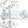 Ölkühler, Motoröl NISSENS 91543 Bild Ölkühler, Motoröl NISSENS 91543