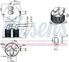 Ölkühler, Automatikgetriebe NISSENS 91548 Bild Ölkühler, Automatikgetriebe NISSENS 91548